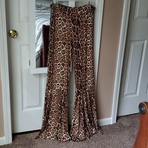 Cheetah Bell Pants
